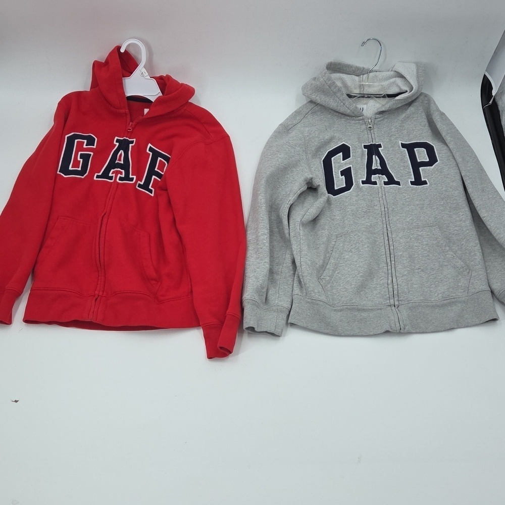 2 GAP Kids Bold Zip-Up Hoodies XXL KIDS